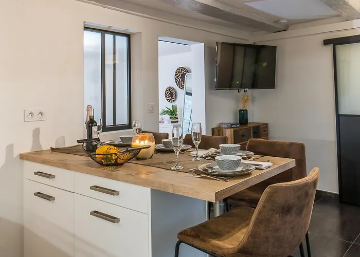 Appart 4 Pers Design Et Cosy Avec Jardin Au Coeur De Selestat