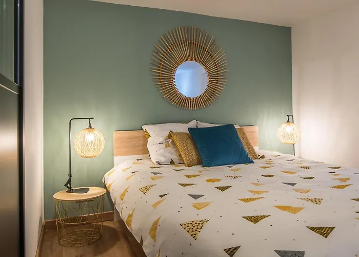 Appart 4 Pers Design Et Cosy Avec Jardin Au Coeur De Selestat