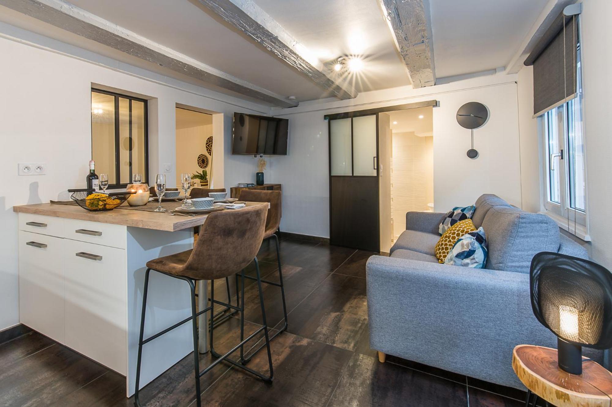 4 Pers Design Et Cosy Avec Jardin Au Coeur De Apartment